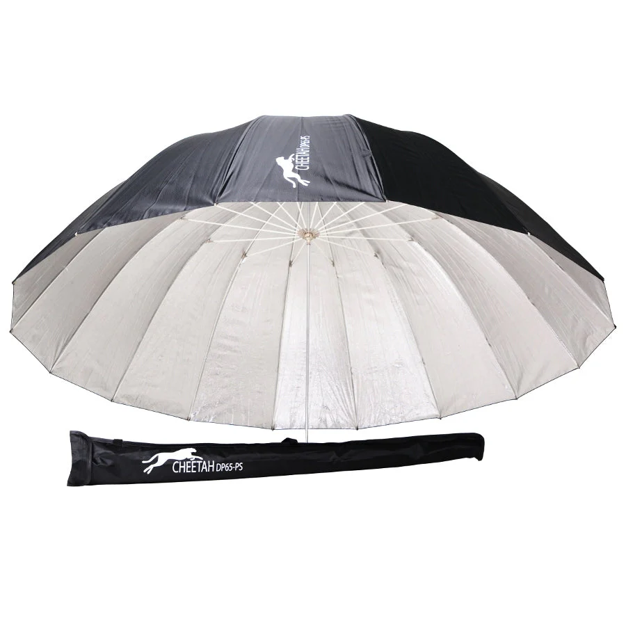 65" Pebble Silver Deep Umbrella - Image 3