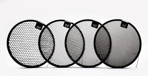 7" Reflector and 4 Grids Combo - Image 3