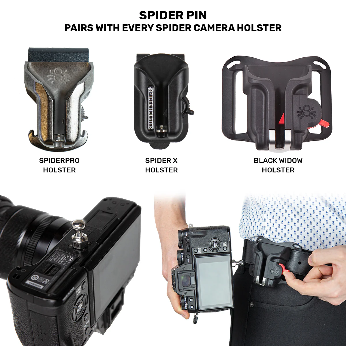 190LM: Spider X Holster + Spider Screw-In Pin Kit v2 - Image 5