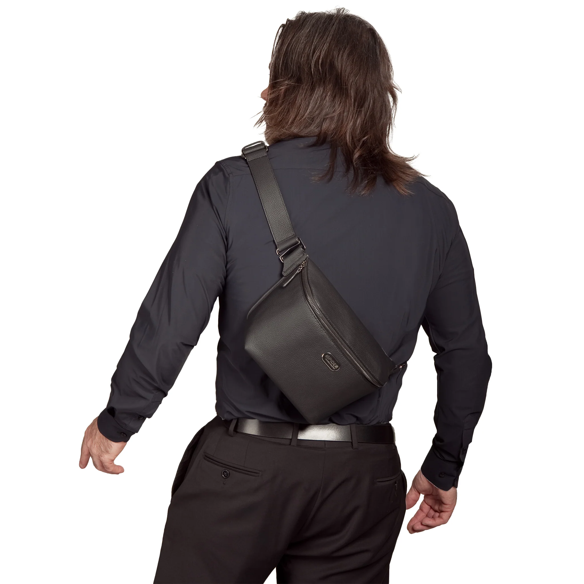 1540: SpiderPro Leather Sling Pouch - Image 10
