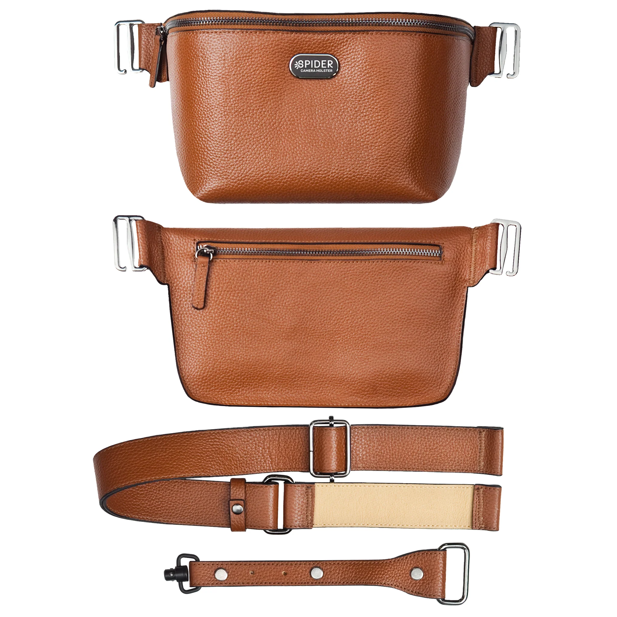 1540: SpiderPro Leather Sling Pouch - Image 11