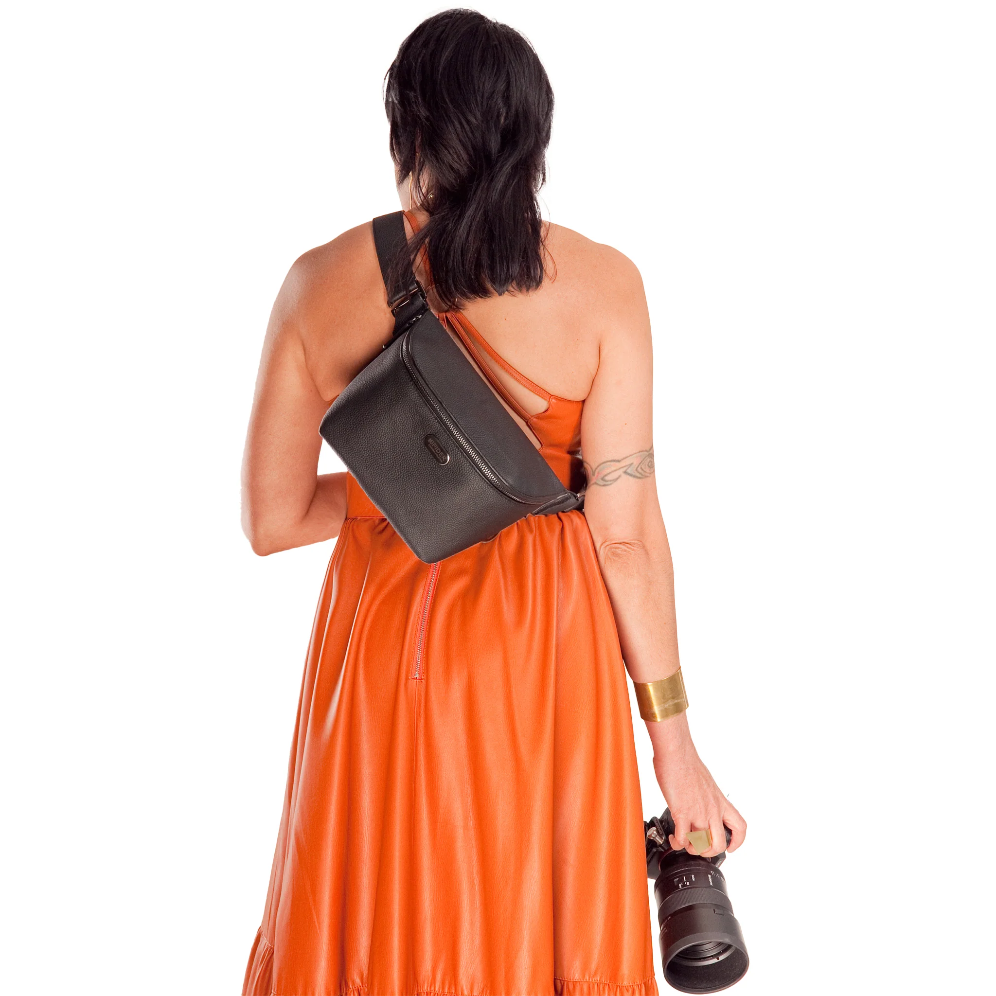 1540: SpiderPro Leather Sling Pouch - Image 6