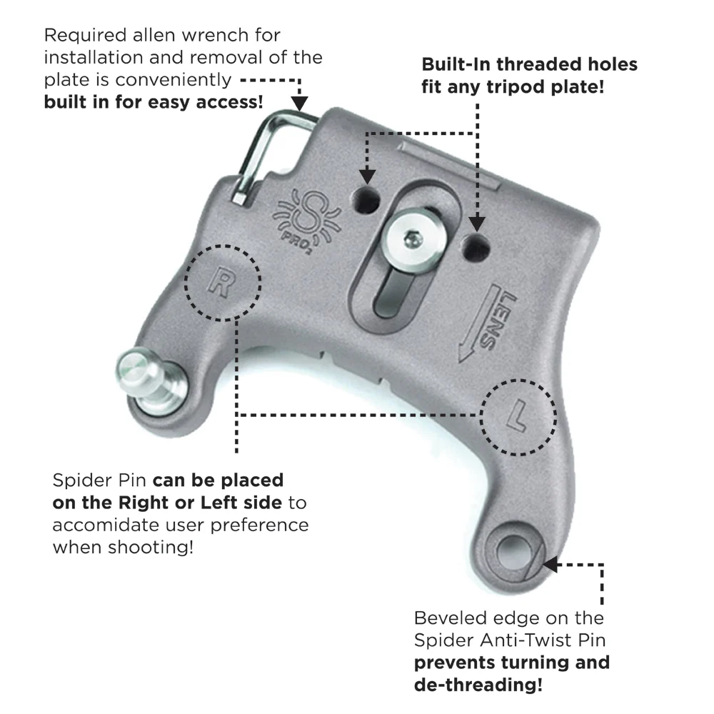 301: SpiderPro DSLR Camera Plate v2 - Image 6